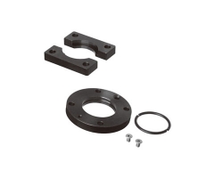 Gas spring mounting plate