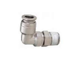 Quick connector for cooling water-integral high temperature type-heat-resistant 120℃-L type connector