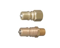 Double valve self-sealing valve cooling water joint - internal joint heat-resistant 120℃ external thread internal thread