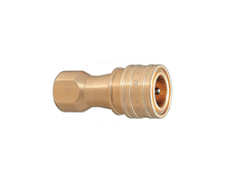 Two-valve self-sealing type cooling water joint -Hot resistance 120℃ for external joint male thread installation-