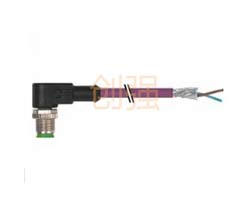 MURR-M12 Male Female (Shielded) End with Open Cable