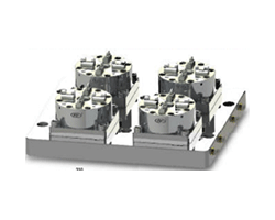 D100-4 head CNC pneumatic chuck