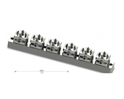 6-head small manual chuck (screw locking)