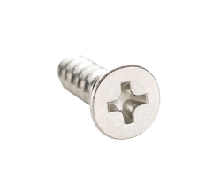 Flat head self-tapping screw