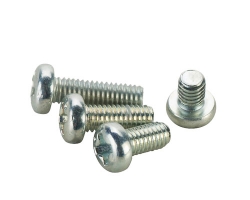 Cross hole round head small screw