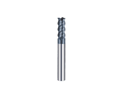 KHC-KR series 4-blade tungsten steel flat end milling cutter