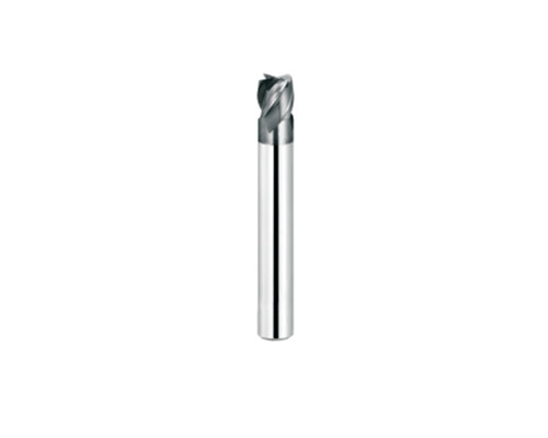 KHC-KS series 4-blade tungsten steel round nose milling cutter
