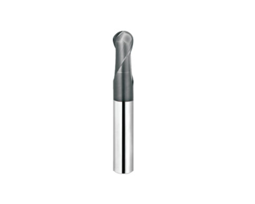 KHC-Long Shank 2 Flutes Tungsten Steel Ball End Mill