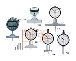 Mitutoyo ABSOLUTE Digimatic Depth Gauge. Depth Gauge with Watch