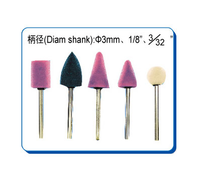 Ceramic Shank Grinders - H.5B 5 Piece Set