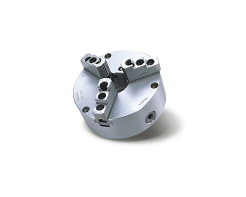 Tooth type three-jaw steel shell chuck