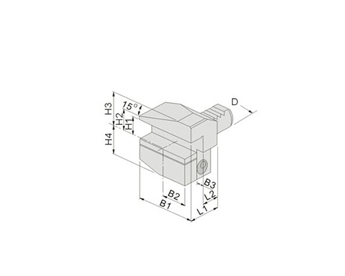 Radial outer diameter tool holder 2