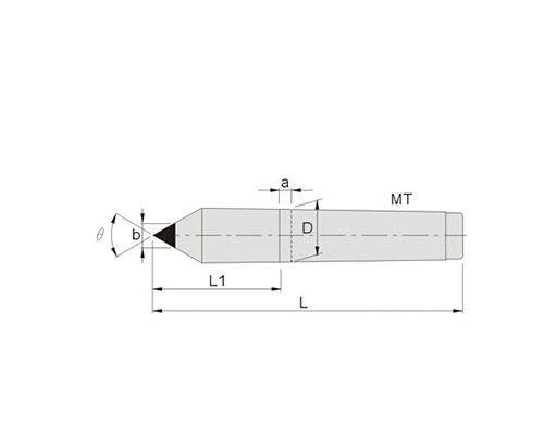 Extra long tungsten steel fixed thimble