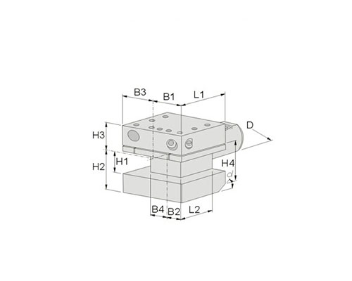 Universal outer diameter tool holder 1