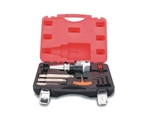 Adjustable boring head + push-pull handle + disposable tool 3