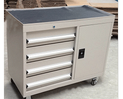 drawer type mobile tool cart