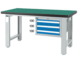 Anti-static workbench hanging three-drawing horizontal three-drawing workbench